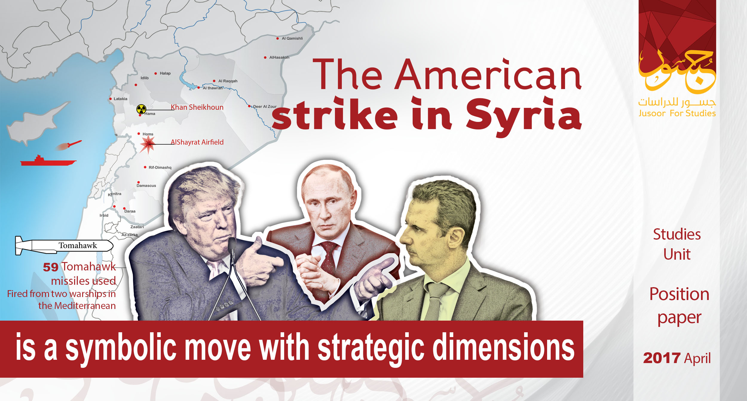 The American strike in Syria is a symbolic move with strategic dimensions