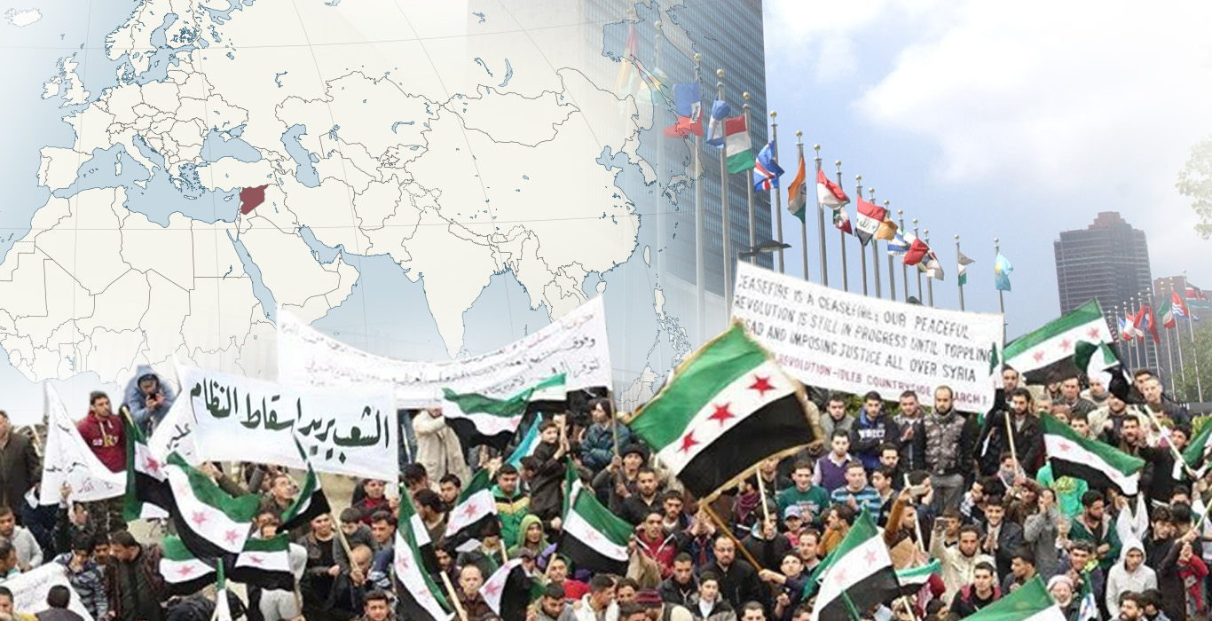 seminar for international changes and the Syrian revolution options