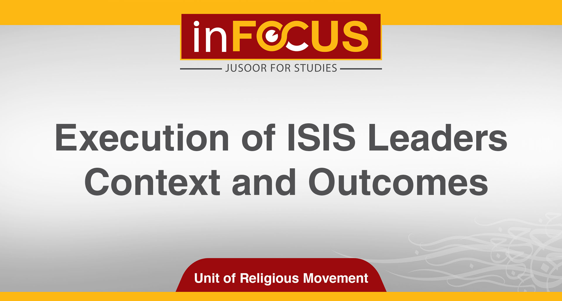 Execution of ISIS Leaders: Context and Outcomes