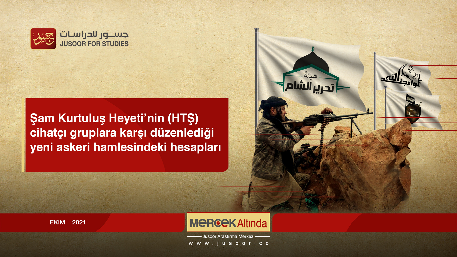 Şam Kurtuluş Heyeti’nin (HTŞ) cihatçı gruplara karşı düzenlediği yeni askeri hamlesindeki hesapları
