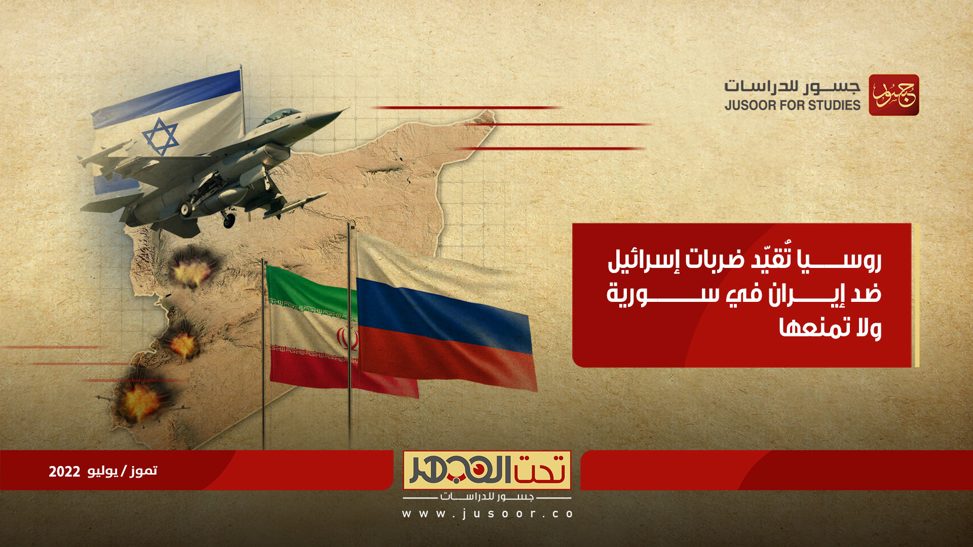 روسيا تُقيّد ضربات إسرائيل ضد إيران في سورية ولا تمنعها